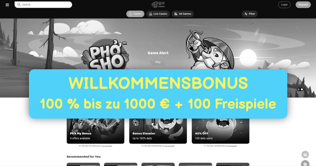 Boo Casino - Beste Spielautomaten und Boni in Deutschland